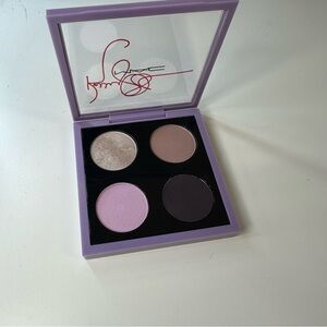 MAC x Kelly Osbourne Bloody Brilliant Eyeshadow Quad Palette - Purple Hues
